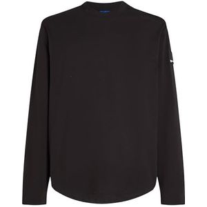 KARL LAGERFELD - T-shirt - Zwart - Lange Mouwen - Regular Fit