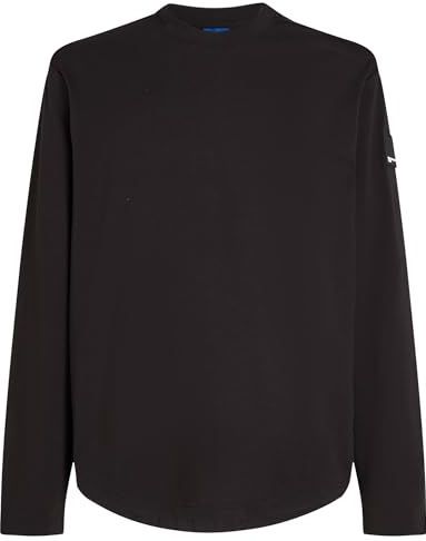 KARL LAGERFELD - T-shirt - Zwart - Lange Mouwen - Regular Fit