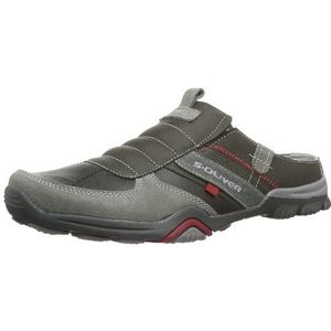 s.Oliver heren casual enkelbandjes, Grijs Grijs Comb 202 202, 45 EU