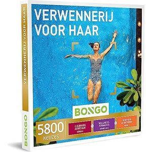 Bongo Bon - Verwennerij voor Haar | Cadeaubonnen Cadeaukaart cadeau voor man of vrouw | 5800 belevenissen: culinair, wellness, actief en meer