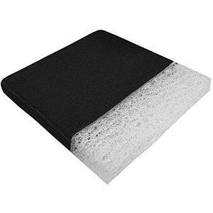 Breathair Anti-scare-kussen (kern en overtrek wasbaar) 90% lucht/voor rolstoel en kantoor, preventie van ulcera/drukregeling bloedcirculatie/ischiasoxis (42 x 42 x 9)