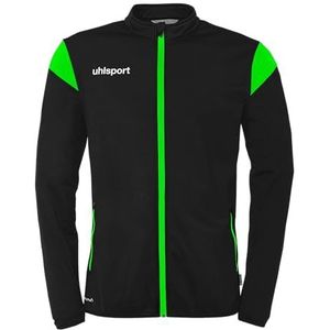 uhlsport Voetbal Squad 27 Classic Jacket Unisex trainingsjack sportjack sweatshirt zonder capuchon met zakken met ritssluiting