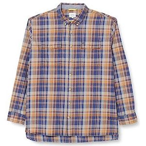 camel active Heren 409119/8S19 Hemd, Merlot, S