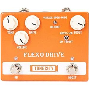Tone City Flexo Drive Boost/Overdrive · Effectapparaat E-gitaar