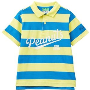 United Colors of Benetton Poloshirt voor kinderen en jongeren, Geel, 140 cm