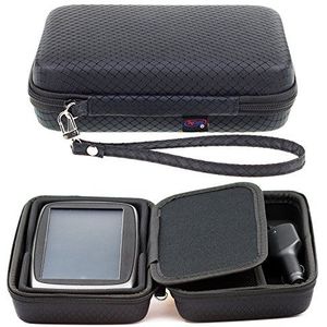 Digicharge® Zwarte Harde Beschermhoes Koffer voor TomTom Go 6 ""Basic 6"" Essential Premium 6 Inch GO 6200 6250 620 61 Go CAMPER Professional Tom Tom 6 Inch Met Opbergvak voor Accessoires Opberghoes Tas