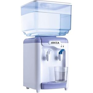Jocca Waterdispenser met 7 liter tank, Wit en blauw, 24,5 x 23 x 34 cm, BPA vrij, ZONDER flesadapter, (kleur kan variëren)