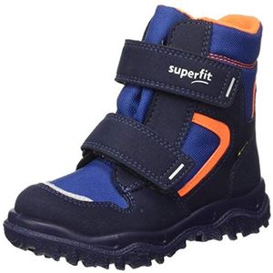 Superfit Baby-jongens 1000047 sneeuwlaarzen, blauw oranje 8010, 19 EU