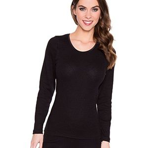 Sangora dames shirt met lange mouwen s8010830, zwart (S750), 52/54 NL