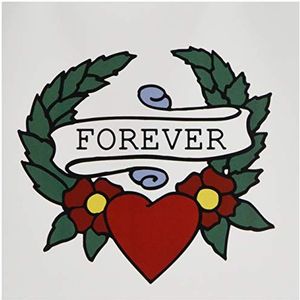 3drose Tattoo Heart Forever - wenskaarten, 6 by foto, 6 stuks (GC 38412 1)