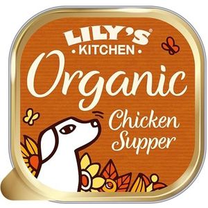 Lily's Kitchen Volwassen Chicken Supper Organic Wet Dog Food (11 x 150g)