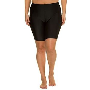 Ulla Popken Zwembroek voor dames, zwart, 42