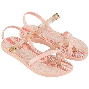 Ipanema Meisjes Fashion Sand X Kids sandaal, Beige Glitter Oranje, 34/35 EU