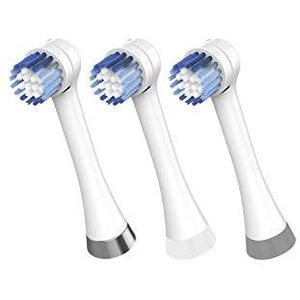 Waterpik Triple Clean borstelkoppen, vervangende borstelkoppen voor Complete Care elektrische tandenborstels, 3-pack (OTRB-3EW)