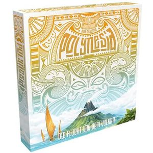 Ludonova, Polynesia - The Flight vor der Vulkaan, Familiespel, Bordspel, 2-4 spelers, vanaf 12+ jaar, 75+ minuten, Duits