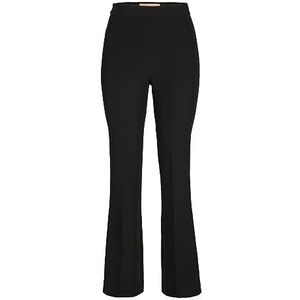 JACK & JONES Jjxx Jxmynte Slim Flared Hw Pant Noos Chino broek voor dames, zwart, XS