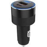 Sandberg Autolader 3in1 130W USB-C PD | Autolader voor USB-A USB-C Apparaten | Snel opladen met USB-C PD 100 W | Auto & Truck | Autolaadadapter | Voeding voor Laptop Smartphone Tablet