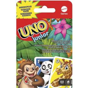 UNO Junior Kaartspel met 45 kaarten, leuk cadeau voor kinderen vanaf 3 jaar, GKF04