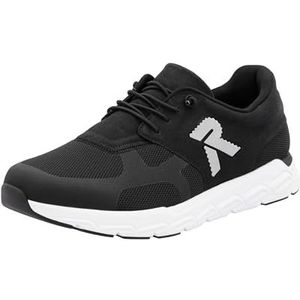 OTTO RIEKER Preston Hardloopsneakers - Zwart - Elastiek Sluiting - Laag