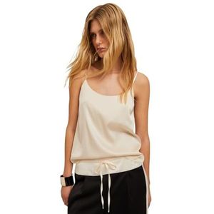 Motivi: Lingerie top van satijn lente zomer 24, wit, 38