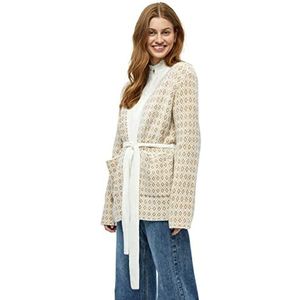 Peppercorn Galene gebreide jas voor dames, 0273P WARM ZAND PR, XS