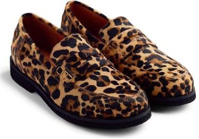 Gioseppo - Eyota - Loafers - Luipaardprint - Leren Bovenwerk