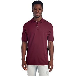 Jerzees Heren Spot Shield Korte Mouw Polo Sport Shirt - paars - XL