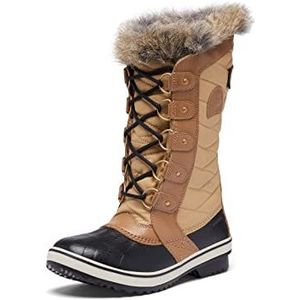 Sorel Tofino 2 waterdichte winterlaarzen voor dames, Groene Curry X Fawn, 38 EU