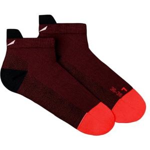 SALEWA Mountain Trainer Merino Low Socks - Syrah - Damesenkelsokken - Ademend - Warm