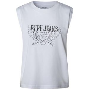 Pepe Jeans - Bertha - Mouwloos T-shirt - 100% Katoen