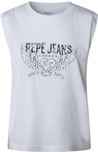 Pepe Jeans - Bertha - Mouwloos T-shirt - 100% Katoen