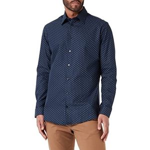 SELECTED HOMME Slim Fit Overhemd SLHSLIMETHAN met All Over Print Sky Captain