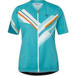 Ziener Narisa Fietsshirt/Fietsshirt voor dames - mountainbike/racefietsen - ademend|sneldrogend, elastisch|korte mouwen,