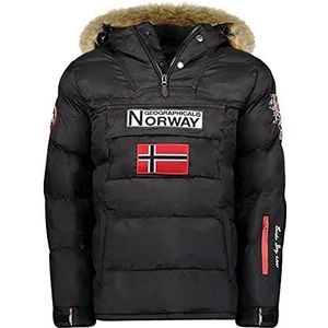 Geographical Norway Bilboquet Boy Parka Jongens, Zwart, 12 jaar