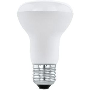 EGLO LED lamp E27, reflector gloeilamp, 6,5 Watt (41w equivalent), 500 Lumen, lichtbron neutraal wit, 4000 Kelvin, R63, Ø 6,3 cm