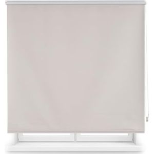 ECOMMERC3 | Verduisteringsrolgordijn, op maat, 105 x 175 cm, ondoorzichtig, stofgrootte 102 x 170 cm, verduisteringsrolgordijn, grijs