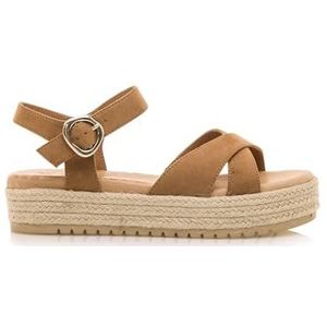 MTNG Amelie 53358 Damessandalen met sleehak, Camelbruin 251, 41 EU