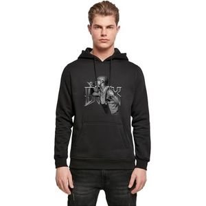Mister Tee Heren DMX Mic Hoody Pullover met capuchon, Zwart, S