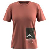 Salewa - Eagle Cover - T-shirt - Rouge Étruscan