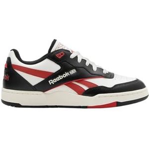 Reebok Unisex BB 4000 II Sneaker, zwart/VECRED/zwart, 10 UK, Zwart gevlekt zwart, 44.5 EU