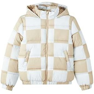 NAME IT Girl's NLFMASA Jacket Jacket, White Pepper, 146/152, White Pepper, 146/152 cm