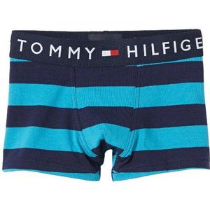Tommy Hilfiger Boxershorts voor jongens, Blauw (490 Blue Jewel-pt), 128 cm