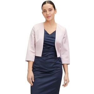 Vera Mont Bolero-jas voor dames, met plooien, roze, 42