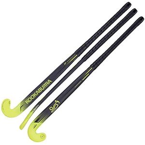 KOOKABURRA Unisex Hornet Hockey Stick, Zwart Geel, 36.5 Licht EU