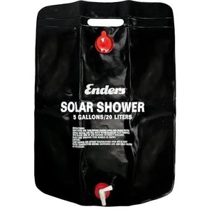 Enders SOLARDOUCHE 20 liter, 7497, buitendouche, campingdouche, tuindouche, met douchekop, mobiel, outdoor, incl. 2 meter snoer