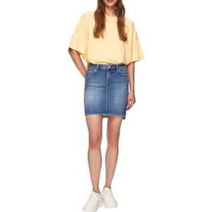 LTB Jeans Moderne minirok Mirah X voor dames, blauw van katoenmix, maat XS, blauw, XS