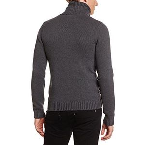 edc by ESPRIT heren pullover met opstaande kraag - slim fit