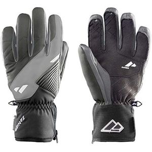 Zanier Heren 30068-2093-8,5 handschoenen, zwart, antraciet, 8.5