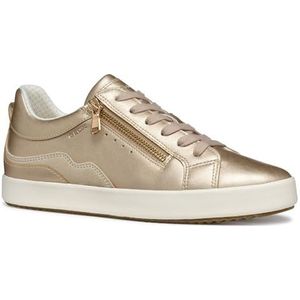Geox D BLOMIEE J Sneakers voor dames, Lt Gold/Lt Taupe, 36 EU, Lt Gold Lt Taupe, 36 EU
