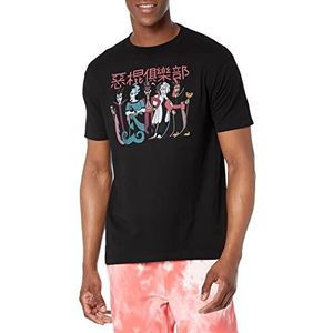 Disney Villains Jafar Evil Genie T-shirt met korte mouwen voor heren, Zwart, L